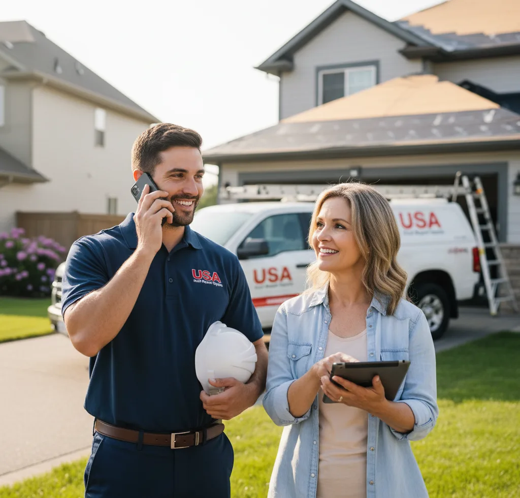 USA Roof Repair Experts customer support in Remus